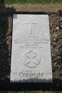 Boulogne Eastern Cemetery - Woodhouse, The Rev. Disney Charles